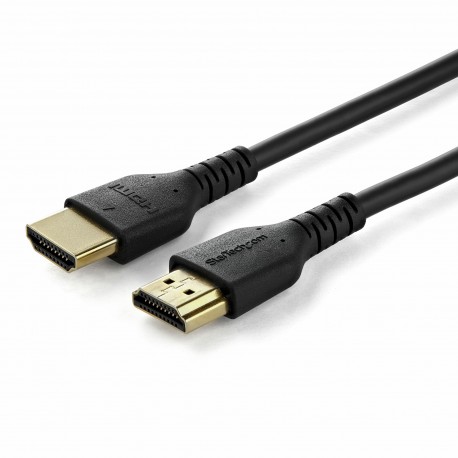 StarTech.com Cable HDMI 2.0 de Alta Velocidad con Ethernet Certificado Premium de 1,5m