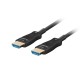 LANBERG - Lanberg CA-HDMI-30FB-1000-BK cable HDMI 100 m HDMI tipo A (Estándar) Negro - ca-hdmi-30fb-1000-bk