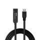 Lindy 43376 cable USB 10 m USB 3.2 Gen 1 (3.1 Gen 1) USB A USB C Negro