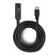 Lindy 43376 cable USB 10 m USB 3.2 Gen 1 (3.1 Gen 1) USB A USB C Negro