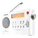 Sangean PR-D7 radio Portátil Digital Blanco