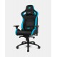 DRIFT DR600BL silla para videojuegos Butaca para jugar Asiento acolchado Negro, Azul