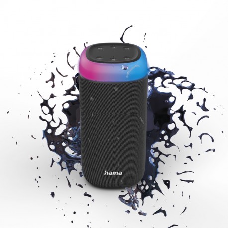 Hama Shine 2.0 Altavoz portátil estéreo Negro 30 W