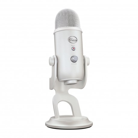 Blue Microphones Blue Yeti Usb Mic Blanco Micrófono de superficie para mesa - 5099206106239