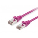 Equip 615552 cable de red Púrpura 1,5 m Cat6 S/FTP (S-STP)