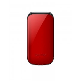 Beafon C245 6,1 cm (2.4'') 100 g Rojo Teléfono para personas mayores