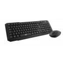 T'nB KBSCFIRSTES RF inalámbrico QWERTY Inglés, Español Negro teclado