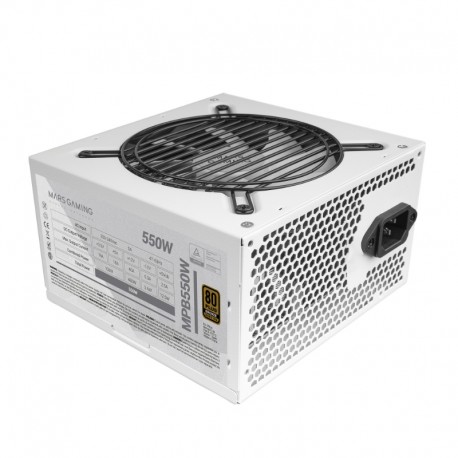 FUENTE ALIM. 550W 80+ BLANCO MARS GAMING