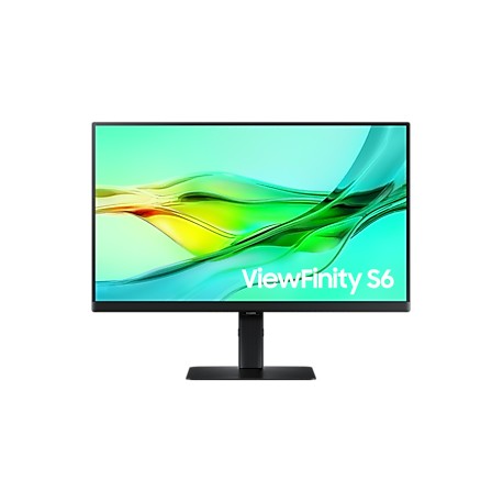 SAMSUNG - Samsung ViewFinity S6 S60UD pantalla para PC 61 cm (24'') 2560 x 1440 Pixeles Quad HD LED Negro - LS24D600UAUXEN?AT