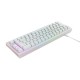 CHERRY XTRFY - CHERRY XTRFY K5 COMPACT RGB teclado Juego USB QWERTY Español Negro, Blanco - k5rgbcpttpwhiter-s