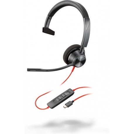 POLY Blackwire 3310 USB-C Mono Headset