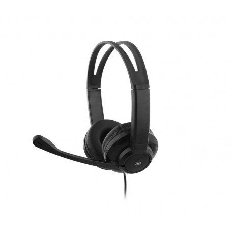 T'nB CSMHS200 auricular y casco Auriculares Alámbrico Diadema Juego Negro