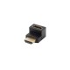 Lanberg AD-HDMI-04 adaptador de cable de vídeo HDMI tipo A (Estándar) Negro