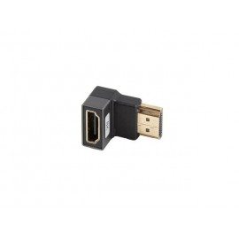 Lanberg AD-HDMI-07 adaptador de cable de vídeo HDMI tipo A (Estándar) Negro, Plata