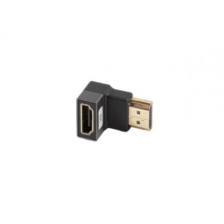 Lanberg AD-HDMI-07 adaptador de cable de vídeo HDMI tipo A (Estándar) Negro, Plata