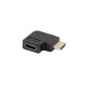 Lanberg AD-HDMI-06 adaptador de cable de vídeo HDMI tipo A (Estándar) Negro