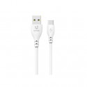 CABLE UNICO USB TIPO(C) A USB(A) 2.4A 0.5M PVC