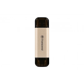 Transcend JetFlash 930C unidad flash USB 128 GB USB Type-A / USB Type-C 3.2 Gen 1 (3.1 Gen 1) Oro