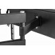 Gembird WM-55ST-04 soporte para TV 139,7 cm (55'') Negro