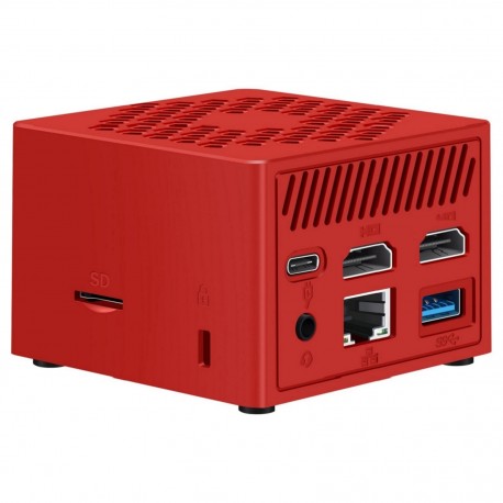 Leotec MiniPC N100 16GB 256GB Rojo