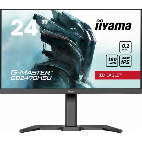 iiyama G-MASTER GB2470HSU-B6 pantalla para PC 60,5 cm (23.8'') 1920 x 1080 Pixeles Full HD LCD Negro