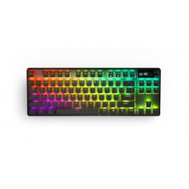 Steelseries Apex Pro TKL teclado USB + RF Wireless + Bluetooth QWERTY Inglés de EE. UU. Negro