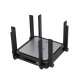 Ruijie Networks RG-EW3200GX PRO router inalámbrico Gigabit Ethernet Doble banda (2,4 GHz / 5 GHz) Negro