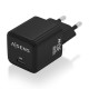 AISENS Cargador Gan 30W, 1xUSB-C PD3.0 QD4.0, Negro