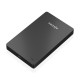 AISENS Caja Externa 2.5″ 9.5mm SATA a USB-C USB3.1 Gen1, Negra