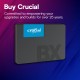 Crucial BX500 2.5'' 4 TB SATA 3D NAND