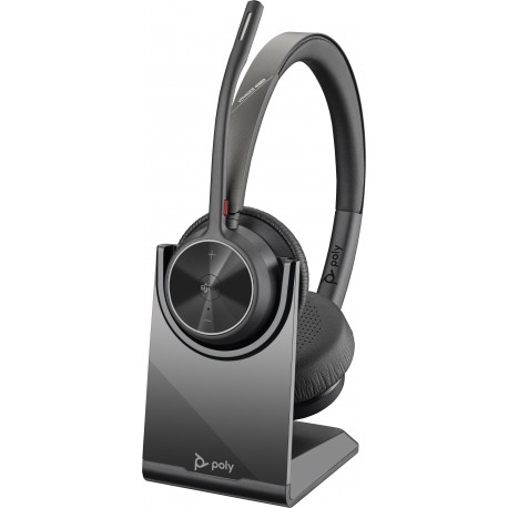 POLY Auriculares VOYAGER 4320 con base de carga