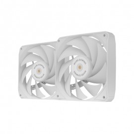 KIT 2 VENTILADORES AUXILIAR MFPROX2 BLANCO MARS GAMING