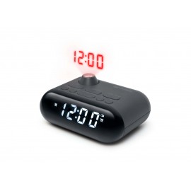 M-179 P radio Reloj Digital Negro