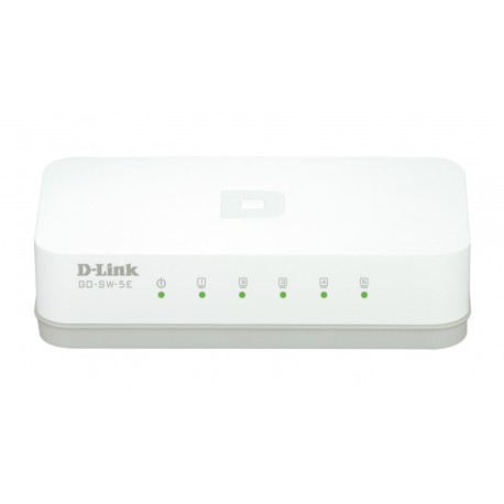 GO-SW-5E/E switch No administrado Fast Ethernet (10/100) Blanco