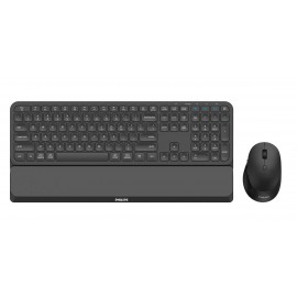 6000 series SPT6607B/16 teclado Ratón incluido Universal RF Wireless + Bluetooth Negro