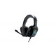 The G-Lab Korp Cobalt 7.1 Auriculares Alámbrico De mano Juego USB tipo A Negro