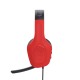 Trust GXT 416S Zirox Auriculares Alámbrico Diadema Juego Negro, Cian, Rojo