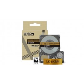 Epson LK-5SBM Negro, Plata