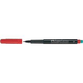 Faber-Castell 152321 marcador permanente Rojo 1 pieza(s)