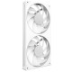 NZXT RF-U28HF-W1 sistema de refrigeración para ordenador Carcasa del ordenador Ventilador Blanco 1 pieza(s)