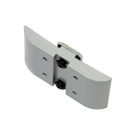 T-Slot Bracket Gris Aluminio