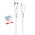 Cable qchar athens usb tipo c a usb tipo a - 2m - pvc blanco