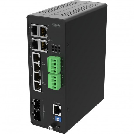 Axis D8208-R Gestionado 10G Ethernet (100/1000/10000) Energía sobre Ethernet (PoE) Negro