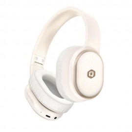 Auriculares qcharx pulse bluetooth beige