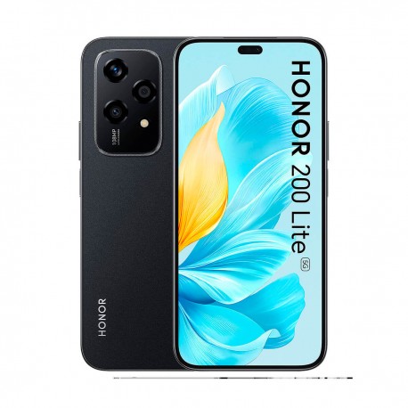 HONOR - Honor 200 Lite 5G 8GB/256GB Negro (Midnight Black) Dual SIM - HNR200LT5G8256BK