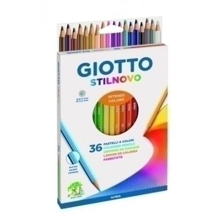 LAPICES COLOR GIOTTO STILNOVO est.36 - Pack de 6 unidades