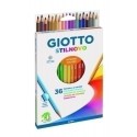 LAPICES COLOR GIOTTO STILNOVO est.36 - Pack de 6 unidades