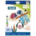 LAPICES COLOR MILAN ERGO GRIP Est. 18