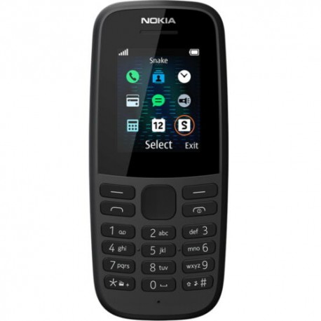 Nokia 105 (2019) 4,5 cm (1.77'') 73,2 g Negro Característica del teléfono