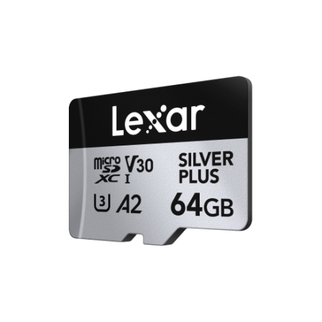 Lexar Professional SILVER PLUS 64 GB MicroSDXC UHS-I Clase 3